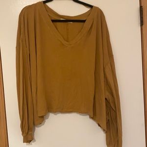 Free people slouchy tee